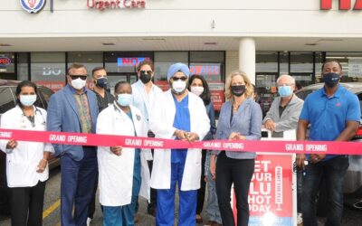 Elected Officials and Community Leaders Help Cut the Ribbon at LI Walk-In Care Grand Opening